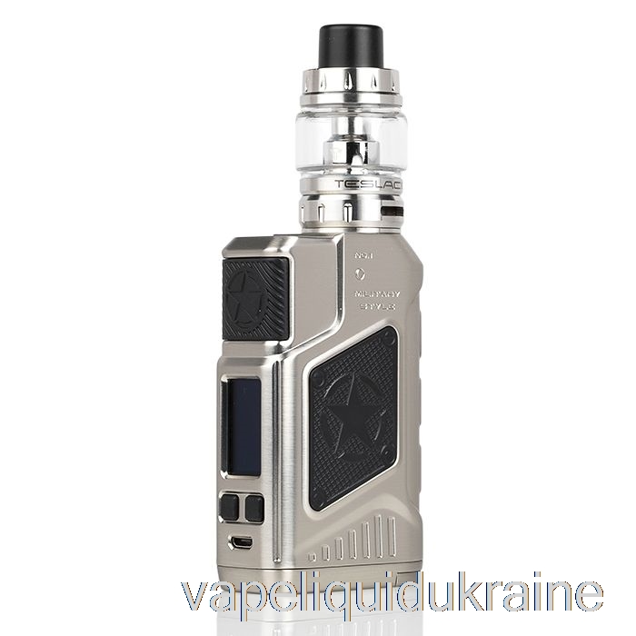 Vape Ukraine Teslacigs P226 220W TC Starter Kit Silver